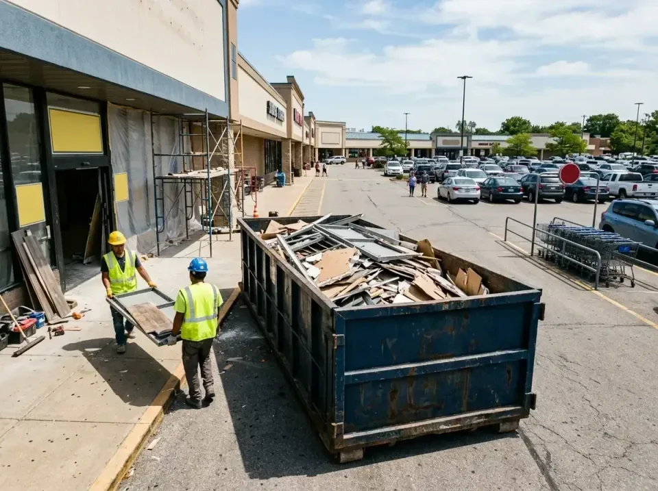 retail-store-renovation-debris-003 — frequently asked questions, Roll-off Dumpster Rentals in Rice Lake, MN